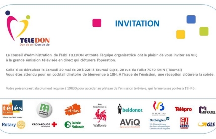 Invitation TELEDON